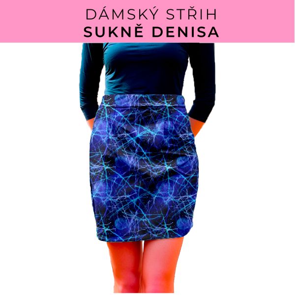 Dámský střih - Dámská sukně Denisa
