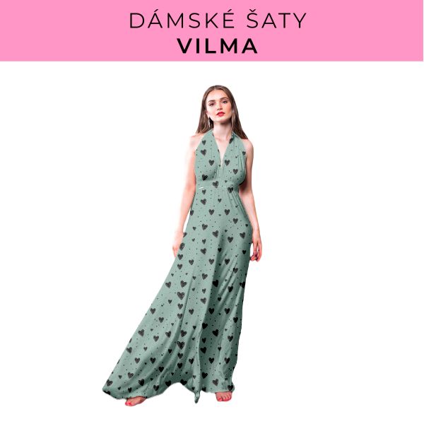 DÁMSKÝ střih - šaty Vilma