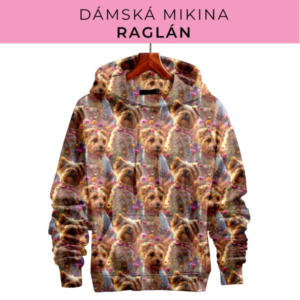 DÁMSKÝ střih - mikina raglán