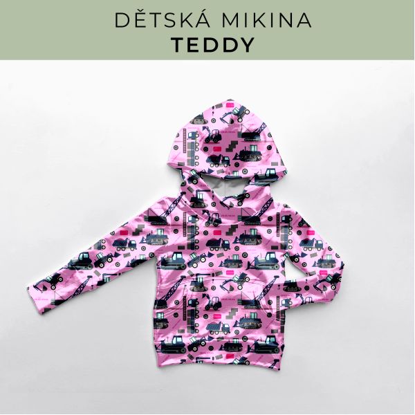 DĚTSKÝ střih - Mikina Teddy