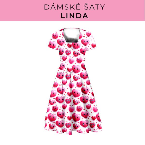 DÁMSKÝ střih - šaty Linda