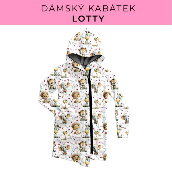 DÁMSKÝ střih - Kabátek Lotty