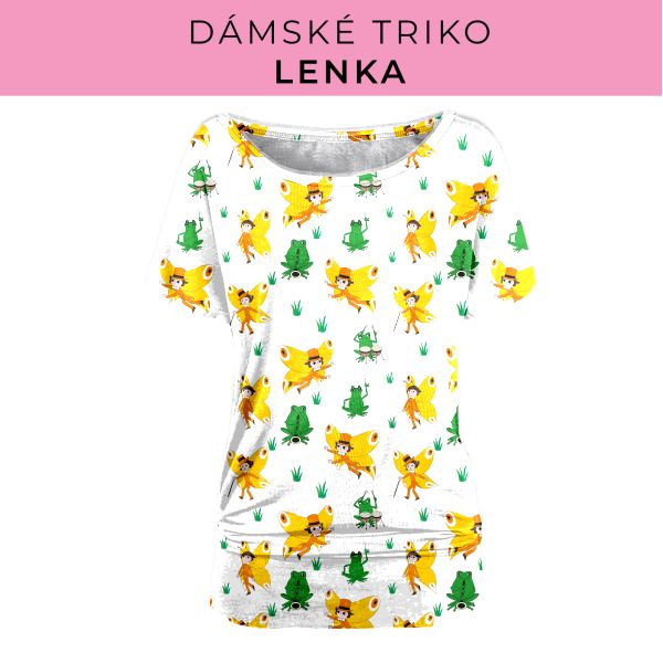 DÁMSKÝ střih - Triko Lenka