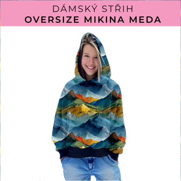 Dámský střih - mikina Meda