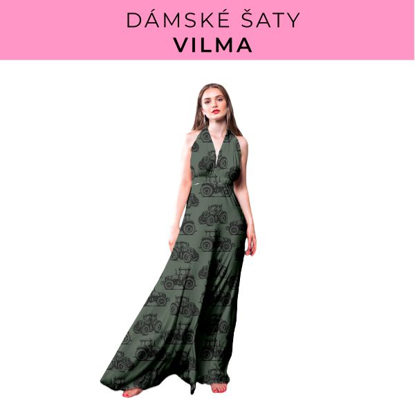 DÁMSKÝ střih - šaty Vilma