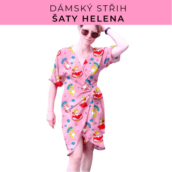 Dámský střih na šaty  Helena
