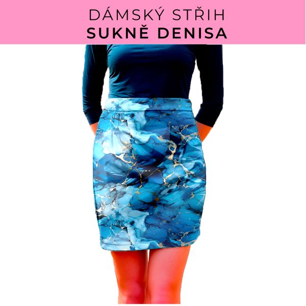 Dámský střih - Dámská sukně Denisa