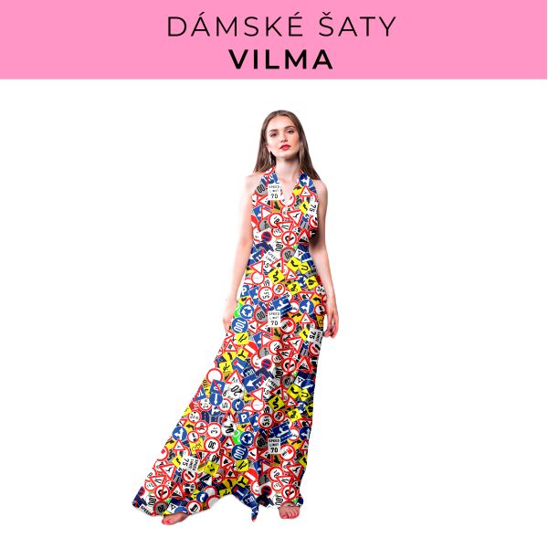 DÁMSKÝ střih - šaty Vilma