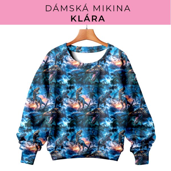 DÁMSKÝ střih - mikina Klára