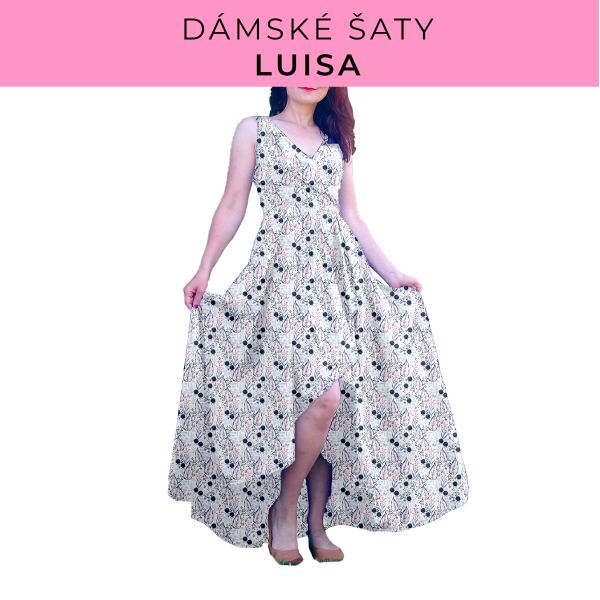 DÁMSKÝ střih - šaty Luisa
