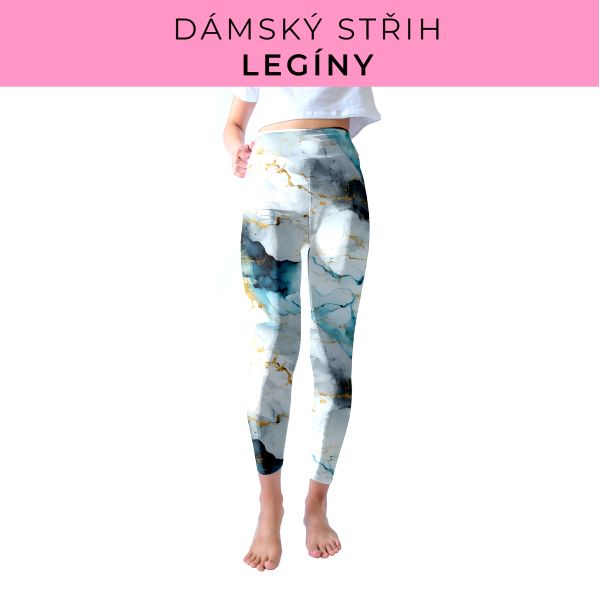 DÁMSKÝ střih - legíny SPORT - SLIM FIT