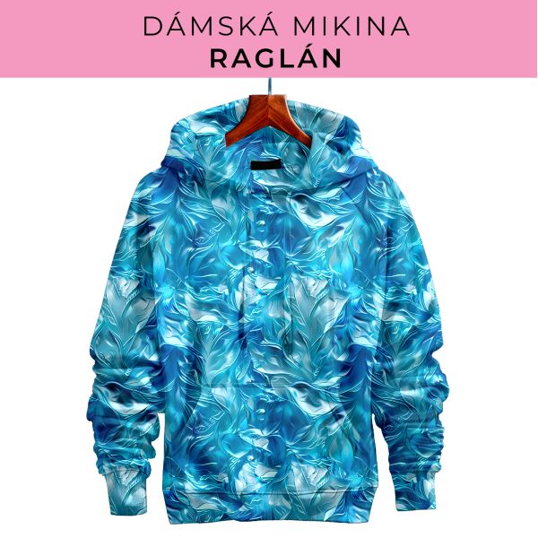 DÁMSKÝ střih - mikina raglán
