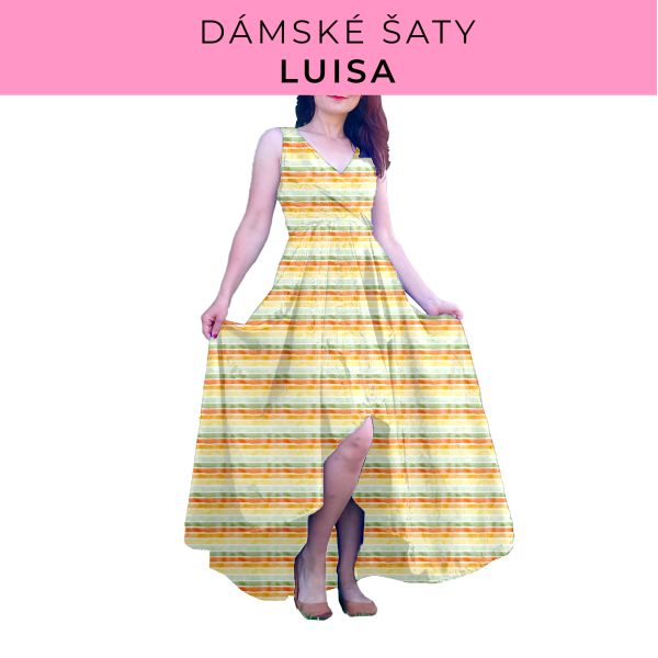 DÁMSKÝ střih - šaty Luisa