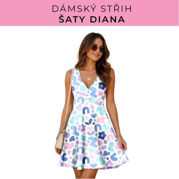 Dámský střih - šaty Diana
