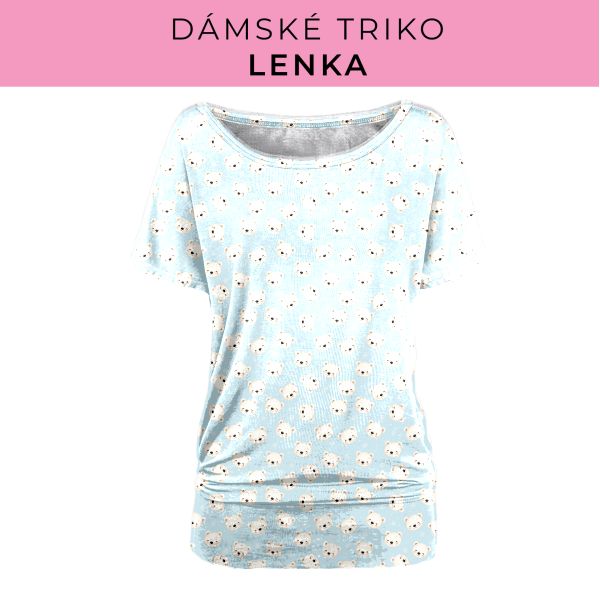 DÁMSKÝ střih - Triko Lenka