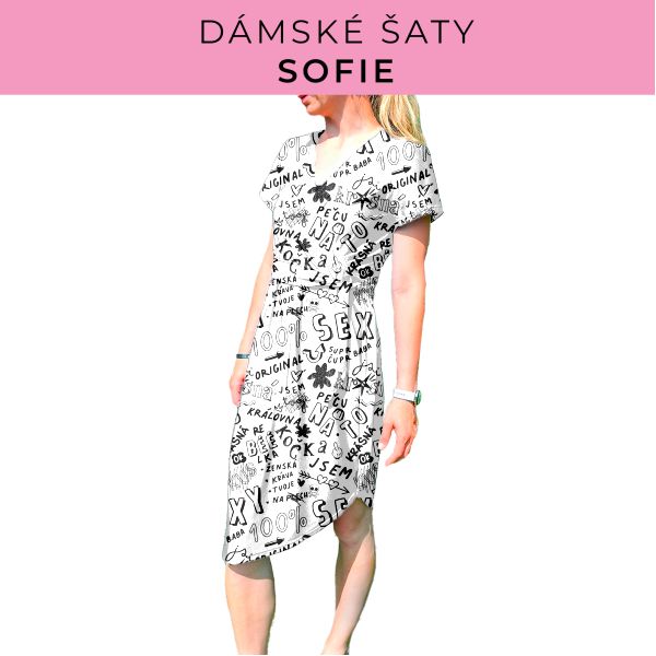DÁMSKÝ střih - šaty Sofie