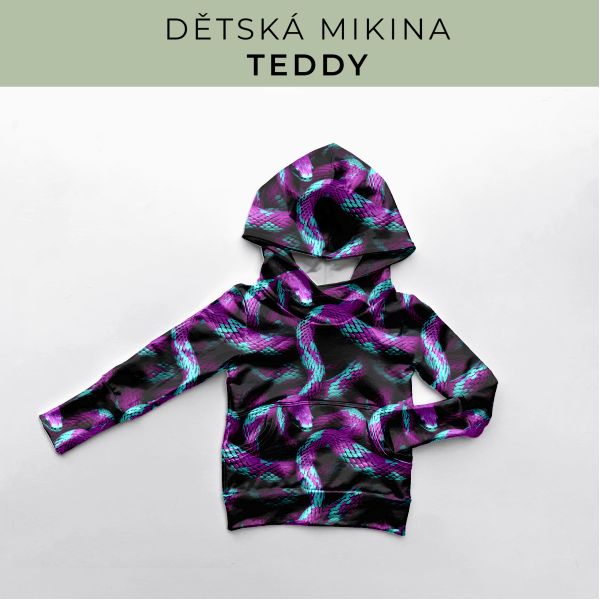 DĚTSKÝ střih - Mikina Teddy