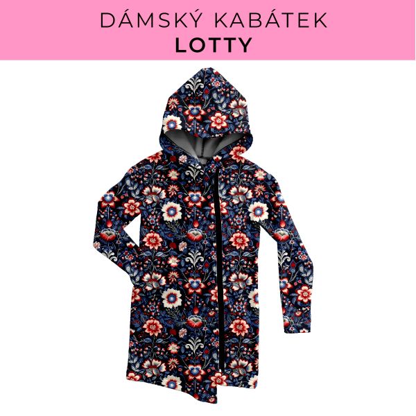 DÁMSKÝ střih - Kabátek Lotty