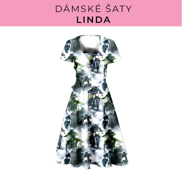 DÁMSKÝ střih - šaty Linda