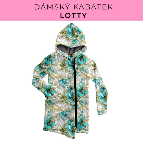 DÁMSKÝ střih - Kabátek Lotty