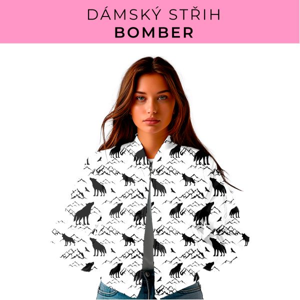 DÁMSKÝ střih - Bomber