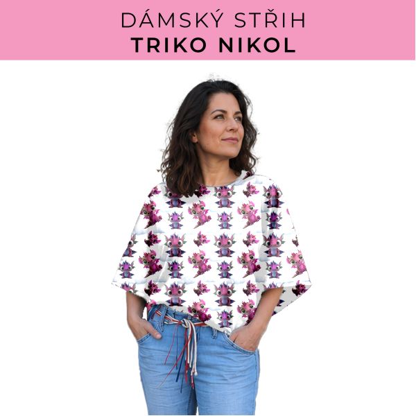 Dámský střih -  triko Nikol
