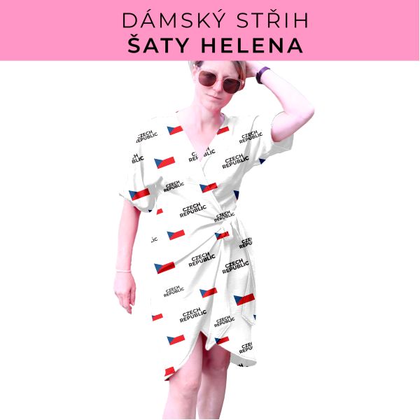 Dámský střih na šaty  Helena