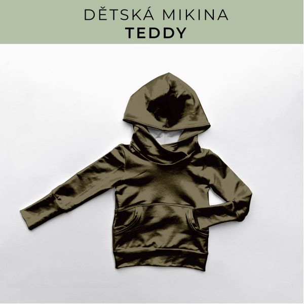 DĚTSKÝ střih - Mikina Teddy
