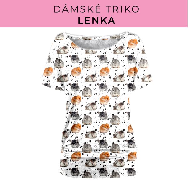DÁMSKÝ střih - Triko Lenka