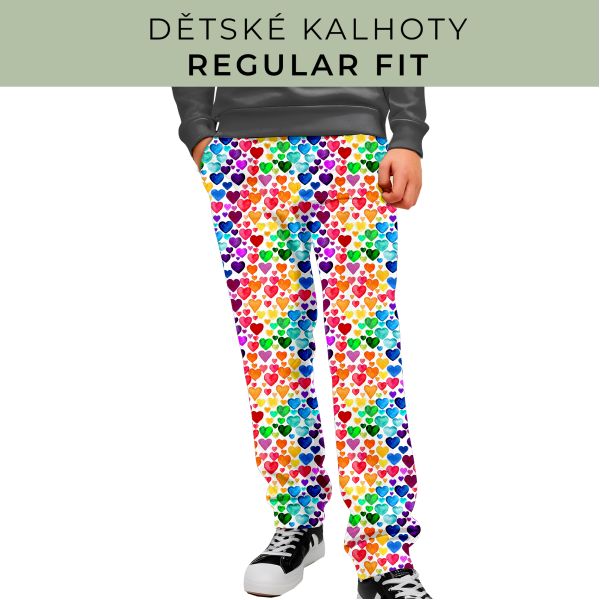 DĚTSKÝ STŘIH - Kalhoty Regular fit