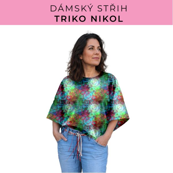 Dámský střih -  triko Nikol