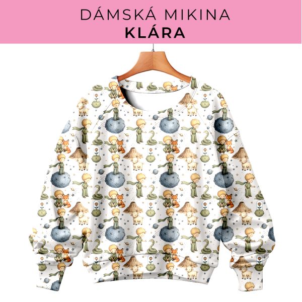 DÁMSKÝ střih - mikina Klára