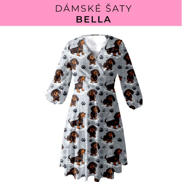 DÁMSKÝ střih - šaty Bella