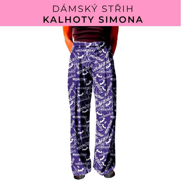 Dámský střih - kalhoty Simona
