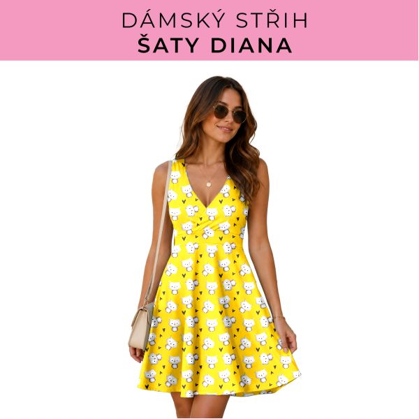 Dámský střih - šaty Diana