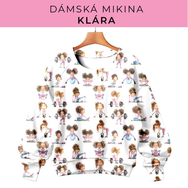 DÁMSKÝ střih - mikina Klára