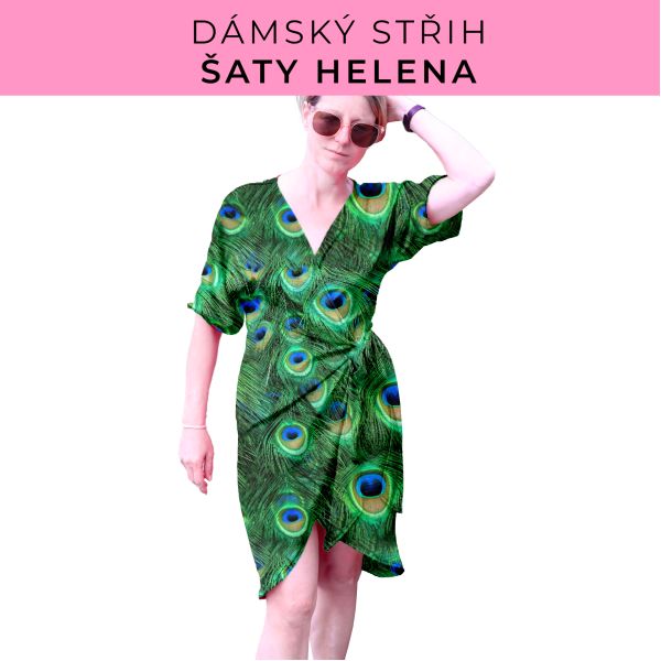 Dámský střih na šaty  Helena