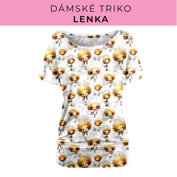 DÁMSKÝ střih - Triko Lenka