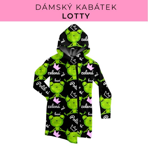 DÁMSKÝ střih - Kabátek Lotty