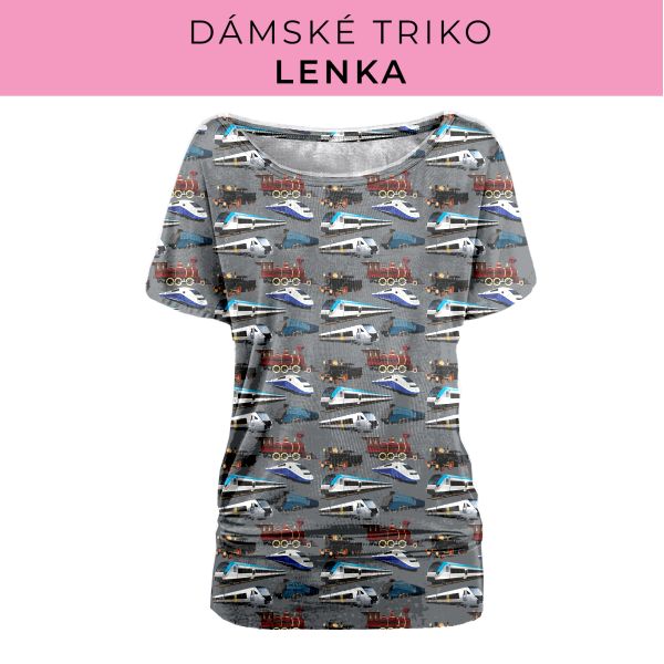 DÁMSKÝ střih - Triko Lenka