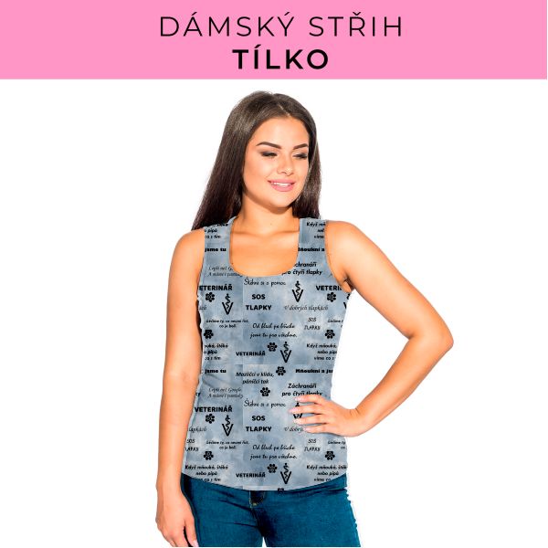DÁMSKÝ střih - Tílko a kalhoty 