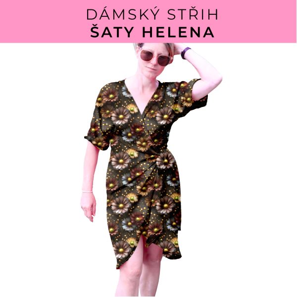 Dámský střih na šaty  Helena