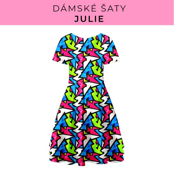 DÁMSKÝ střih - šaty julie