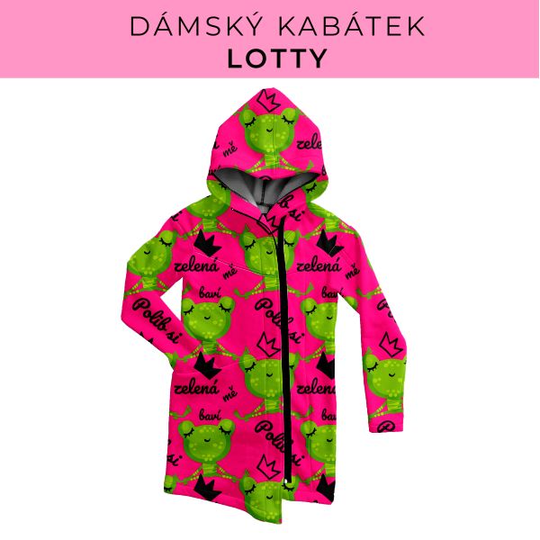 DÁMSKÝ střih - Kabátek Lotty