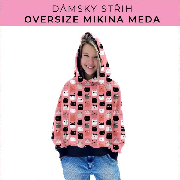 Dámský střih - mikina Meda