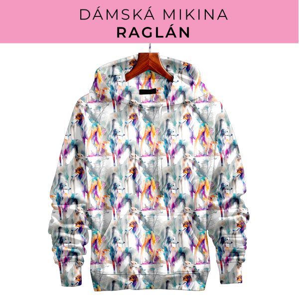 DÁMSKÝ střih - mikina raglán