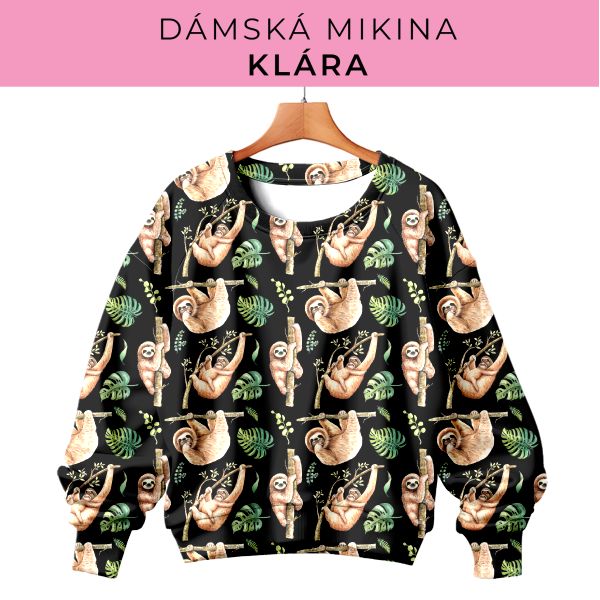 DÁMSKÝ střih - mikina Klára