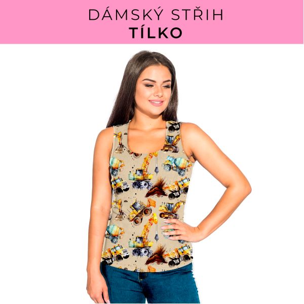 DÁMSKÝ střih - Tílko a kalhoty 