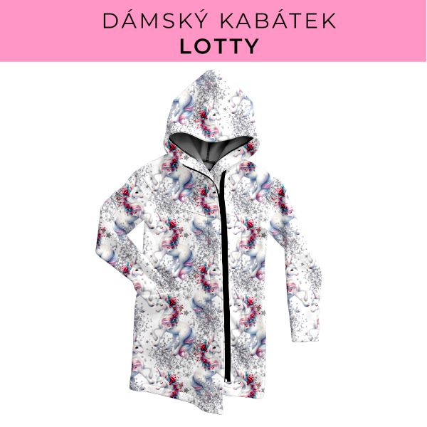 DÁMSKÝ střih - Kabátek Lotty