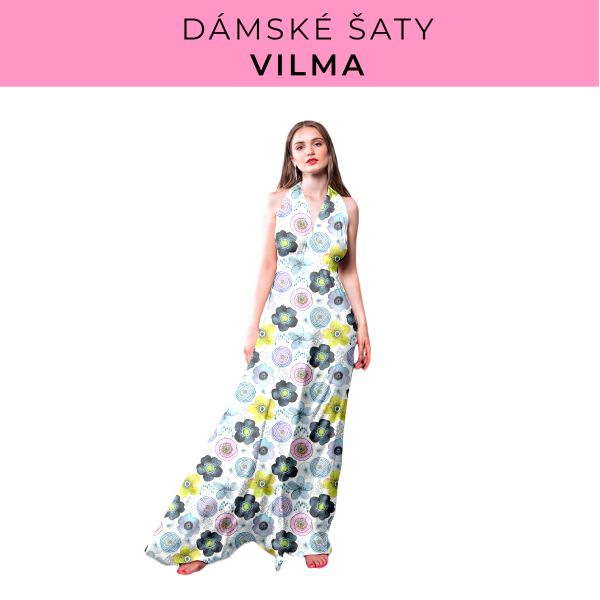 DÁMSKÝ střih - šaty Vilma